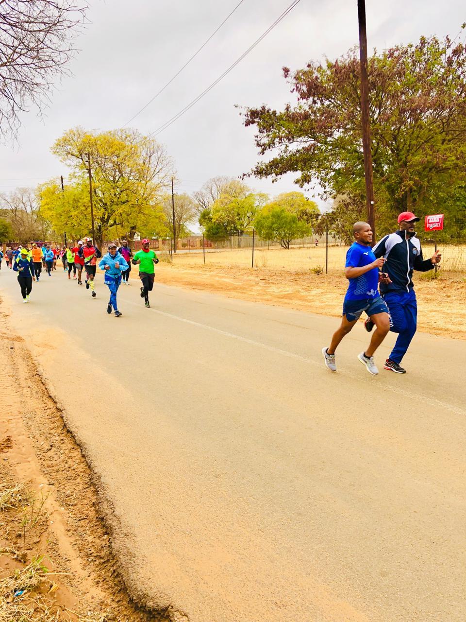 Madoko Athletics Club training